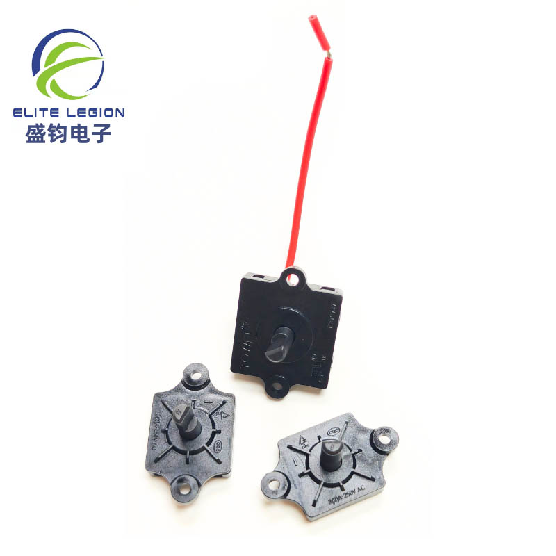 B3200-219 4 posisi 3 rotary rotary kanthi kabel